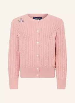 Кардиган POLO RALPH LAUREN, розовый