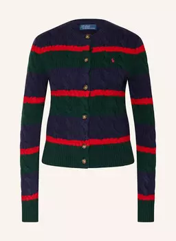 Кардиган POLO RALPH LAUREN, темно-синий/красный/темно-зеленый