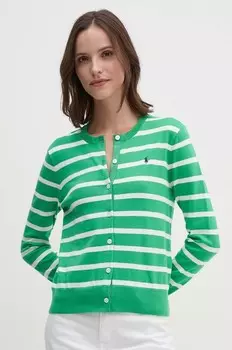 Кардиган Polo Ralph Lauren, зеленый