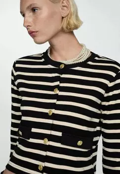 Кардиган PORTO Mango, черный