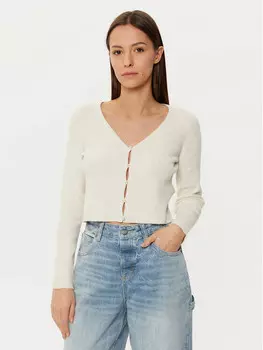 Кардиган приталенного кроя Only, бежевый