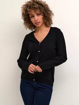 Кардиган прямого кроя Cream, черный