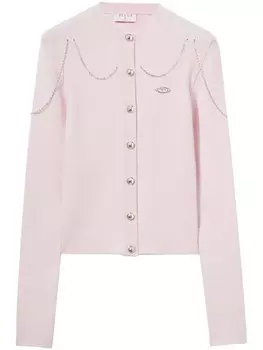 Кардиган PUCCI с цепочкой, розовый