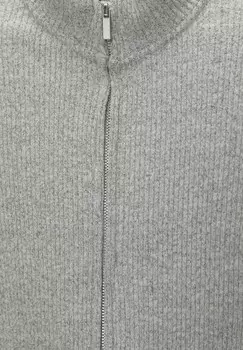 Кардиган PULL&BEAR, светло-серый