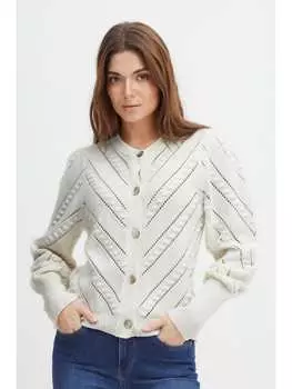 Кардиган PULZ Jeans, белый