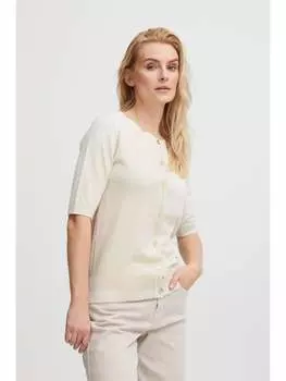 Кардиган PULZ Jeans, бежевый