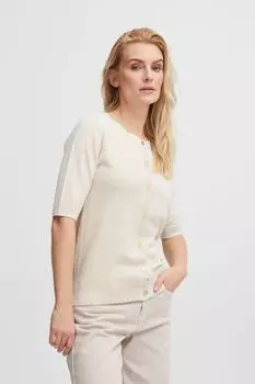 Кардиган PULZ Jeans, натуральный