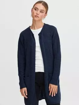 Кардиган пзастрид Pulz Jeans, синий