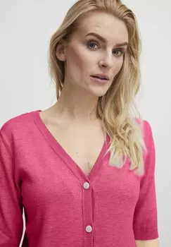 Кардиган PZSARA CAR PULZ, розовый