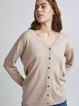 Кардиган пзсара Pulz Jeans, бежевый