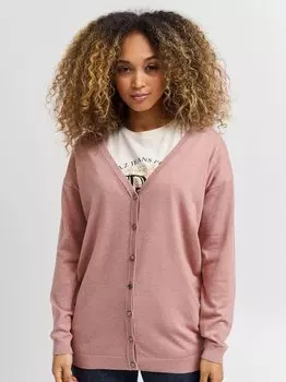 Кардиган пзсара Pulz Jeans, розовый