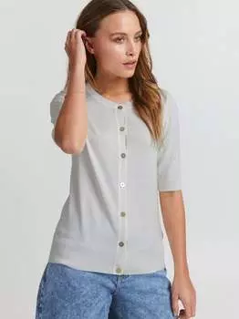 Кардиган пзсара Pulz Jeans, серый