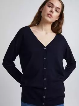 Кардиган пзсара Pulz Jeans, синий