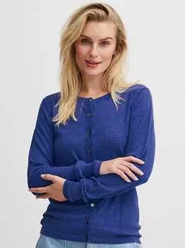 Кардиган пзсара Pulz Jeans, синий