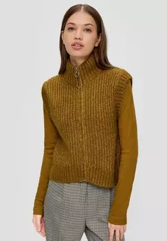 Кардиган QS, цвет Mottled Dark Green