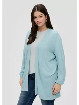 Кардиган QS Strickjacke langarm, бирюзовый