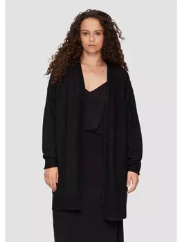 Кардиган QS Strickjacke langarm, черный