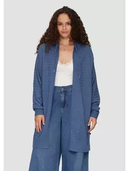 Кардиган QS Strickjacke langarm, синий