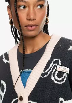 Кардиган Quiksilver, черный