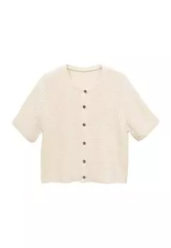 Кардиган RADIANT Mango, кремовый