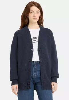 Кардиган RAGLAN SLEEVE Timberland, темно-синий