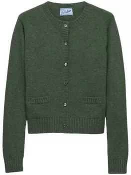 Кардиган Re-Cashmere Prada, зеленый