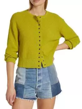 Кардиган Re / done на кнопках, citrus