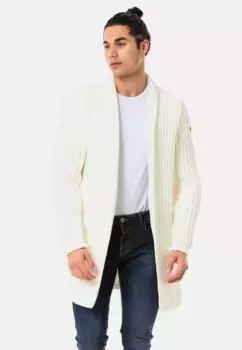 Кардиган RedBridge "Чак" в простом стиле, цвет Ecru