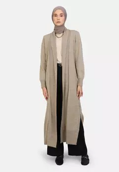 Кардиган REFKA Modanisa, бежевый