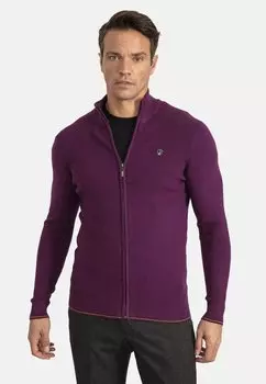 Кардиган REGLAN SHOULDER 2 POCKET Jacey Quinn, цвет damson