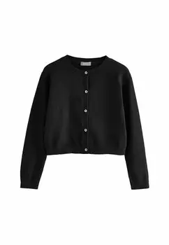 Кардиган REGULAR FIT - BUTTON UP Next, черный