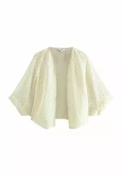 Кардиган REGULAR FIT CROPPED Next, бежевый