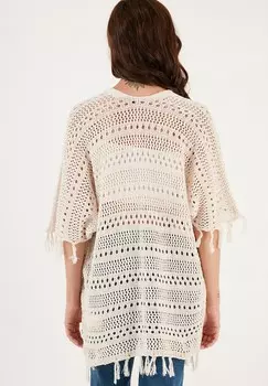 Кардиган REGULAR FIT LELA, кремовый