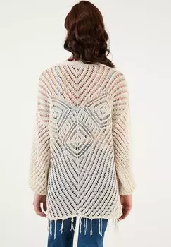 Кардиган REGULAR FIT LELA, кремовый