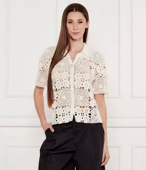 Кардиган Regular fit Liu Jo, экрю