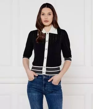 Кардиган Regular fit Liu Jo, черный