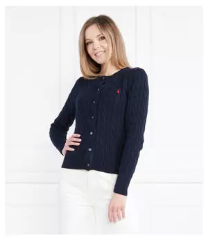 Кардиган Regular fit Polo Ralph Lauren, синий