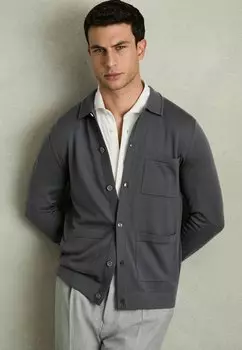 Кардиган REGULAR FIT Reiss, синий