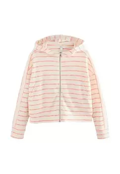 Кардиган REGULAR FIT-TEXTURED WAFFLE ZIP THROUGH Next, бежевый