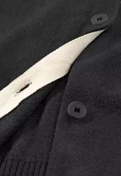 Кардиган REGULAR hessnatur, черный