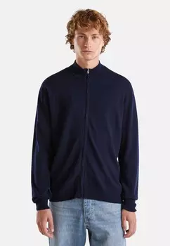 Кардиган RELAXED FIT United Colors of Benetton, синий