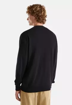 Кардиган RELAXED FIT United Colors of Benetton, черный