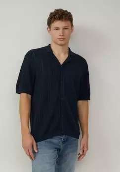 Кардиган RESORT MIT STRUKTUR QS, синий