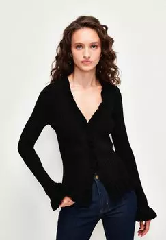 Кардиган Rffled adL, черный