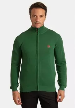 Кардиган Rice Full Zip Williot, цвет dark green
