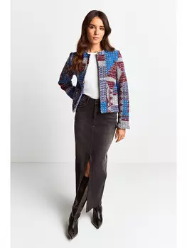 Кардиган Rich & Royal, цвет blau/braun