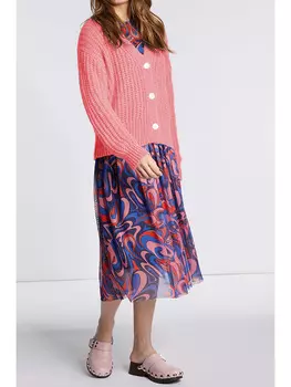 Кардиган Rich & Royal, коралловый