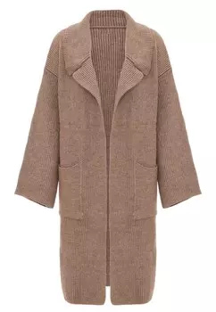 Кардиган RISA Knit Cardigan, коричневый