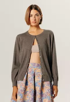 Кардиган Rodier, серо-коричневый