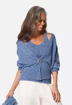 Кардиган Rodier, темно-синий